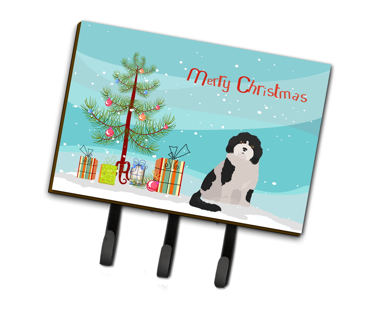 CK3888TH68 Cavachon No.3 Christmas Tree Leash or Key Holder