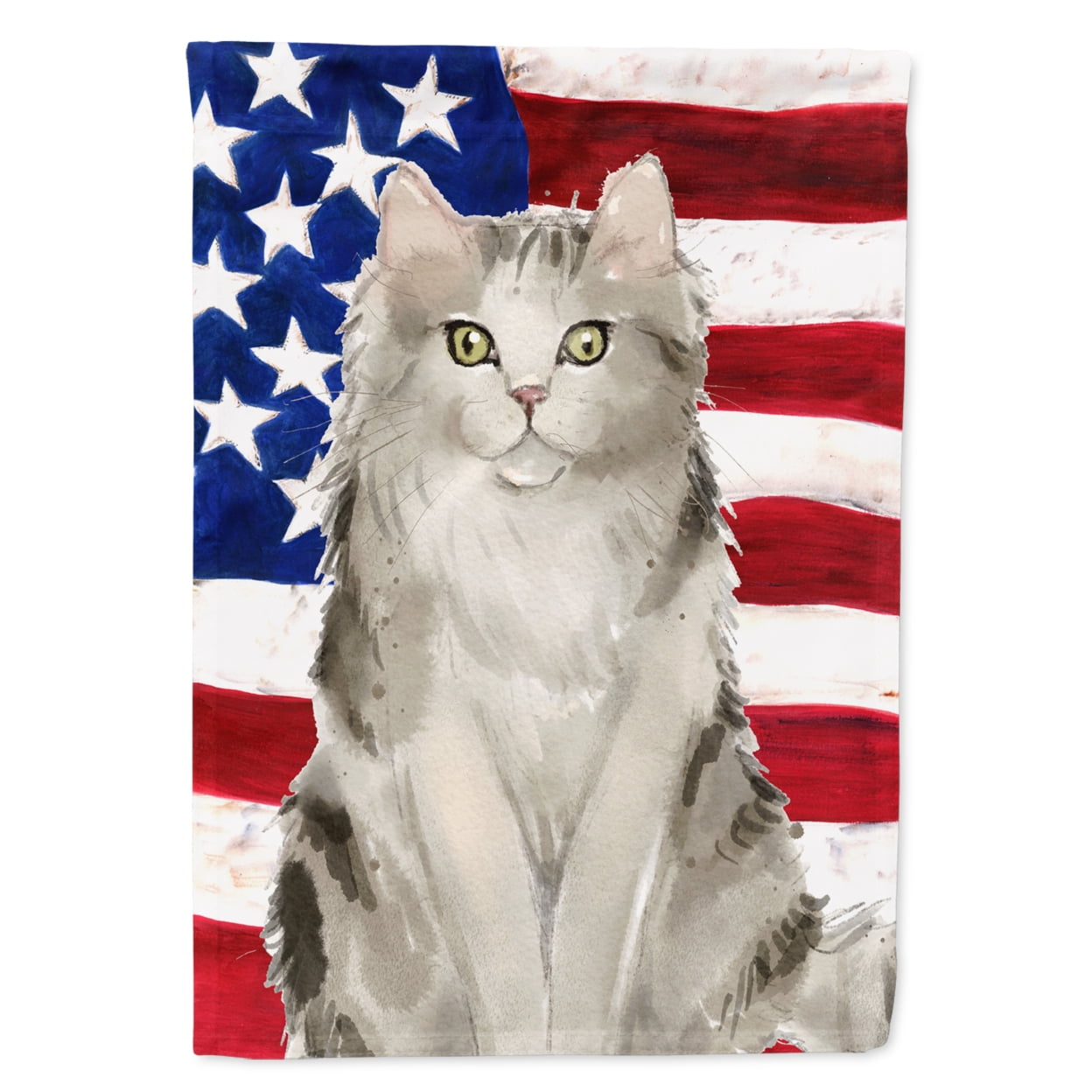 Ragamuffin American Flag Garden Size Flag