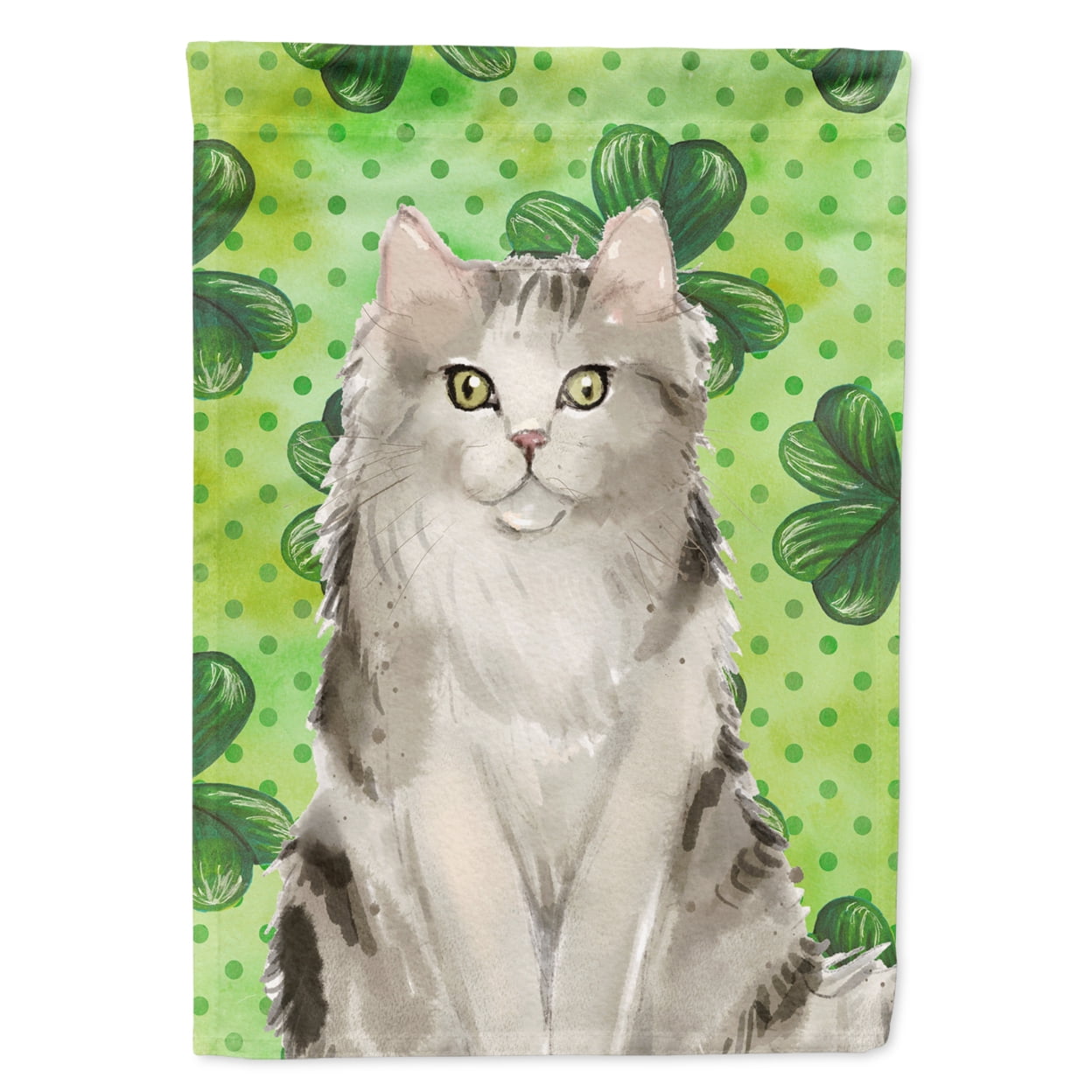 Ragamuffin Shamrock Garden Size Flag