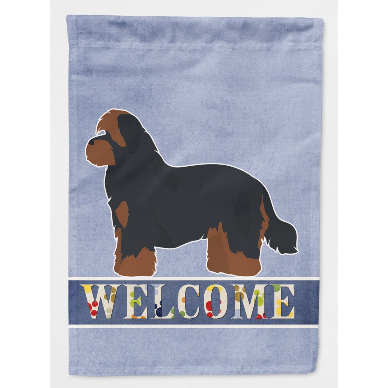 Shorkie No.1 Welcome Flag Canvas House Size