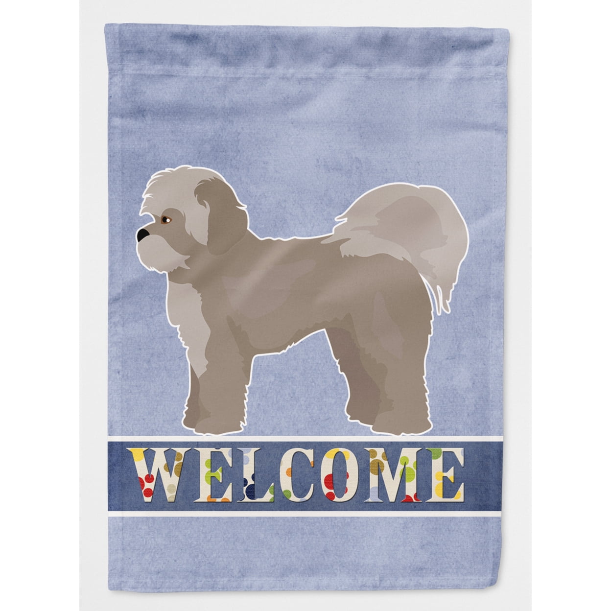 Zuchon No.1 Welcome Flag Canvas House Size