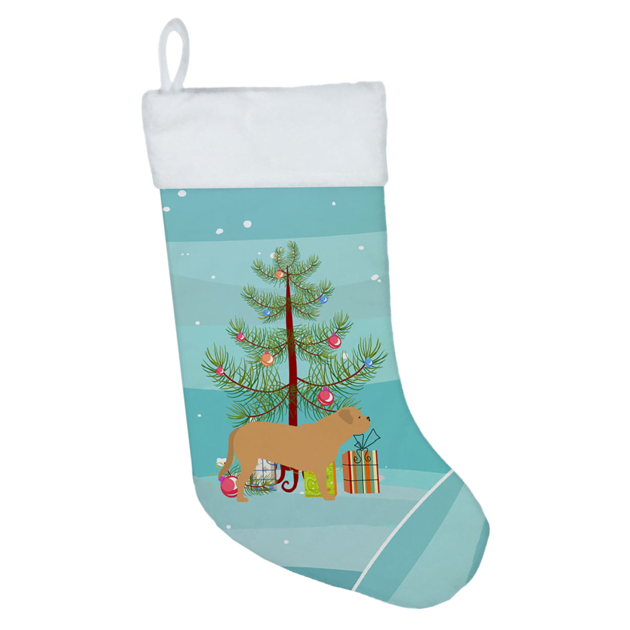Dogue De Bordeaux Merry Christmas Tree Christmas Stocking