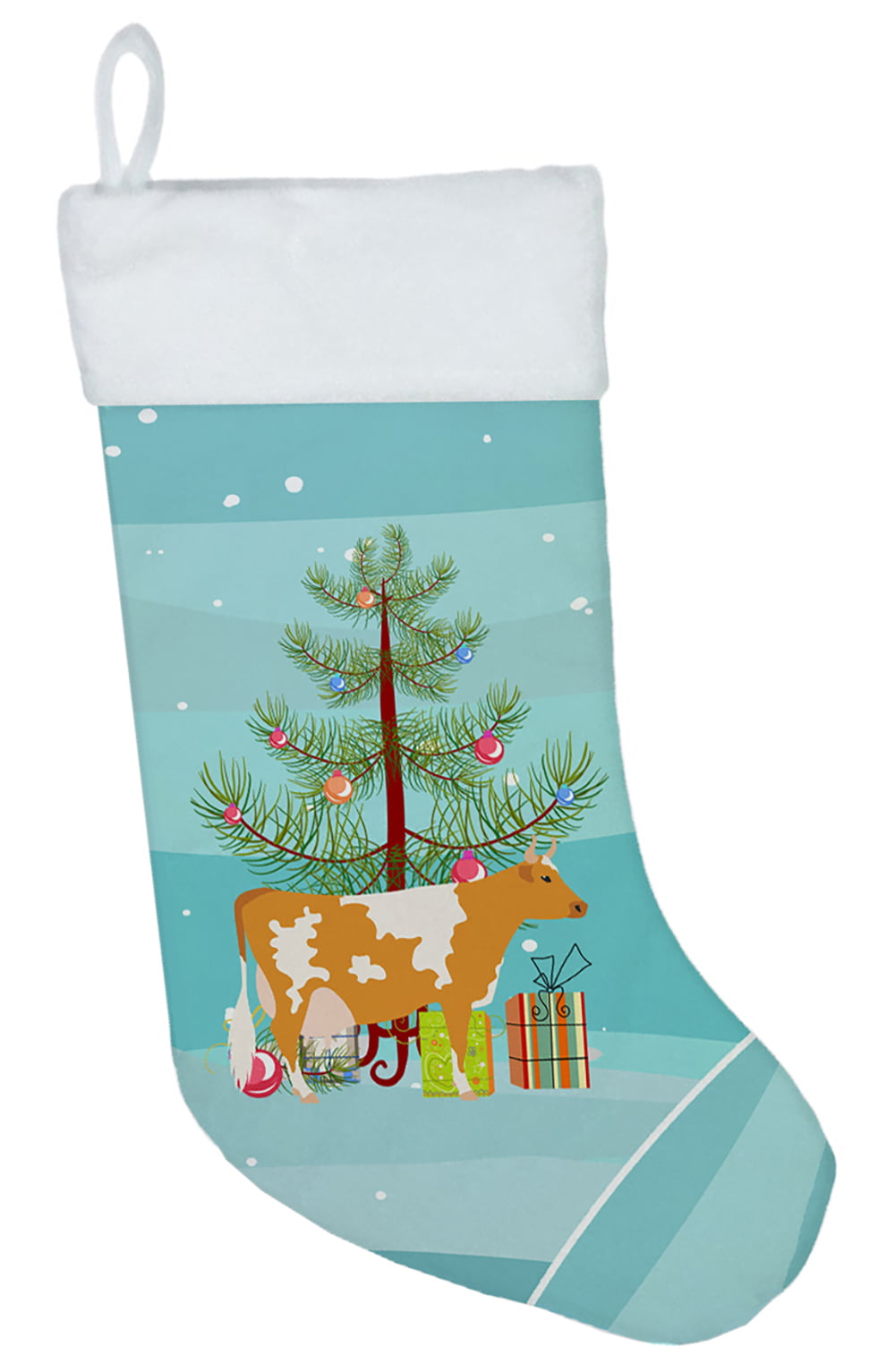Guernsey Cow Christmas Christmas Stocking