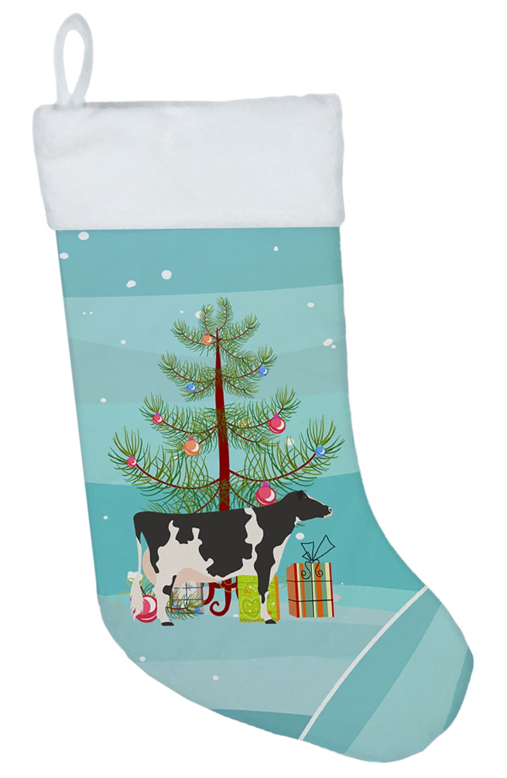 Holstein Cow Christmas Christmas Stocking