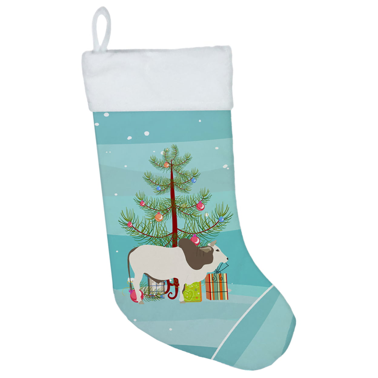 Malvi Cow Christmas Christmas Stocking