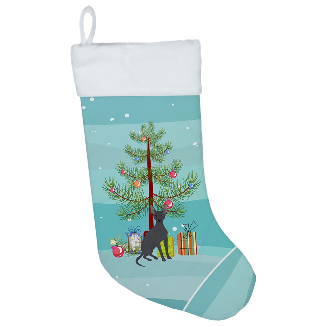 Peruvian Hairless Dog Christmas Tree Christmas Stocking