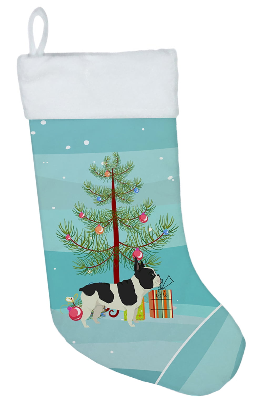 French Bulldog Christmas Tree Christmas Stocking