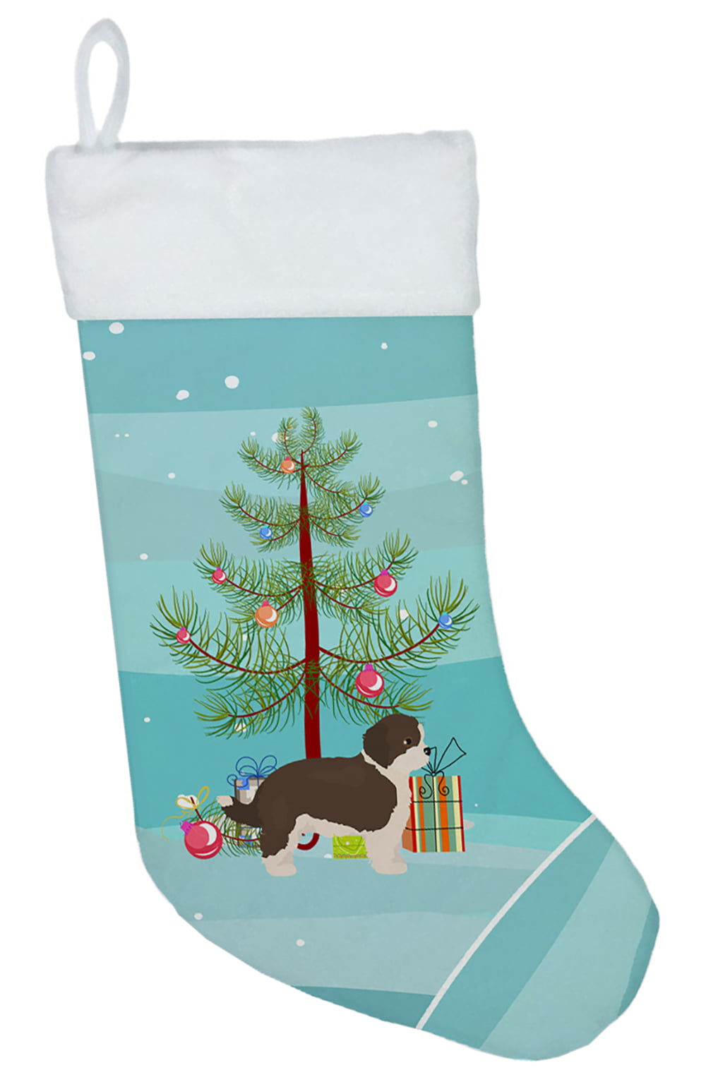 CK3840CS Havapoo No.1 Christmas Tree Christmas Stocking