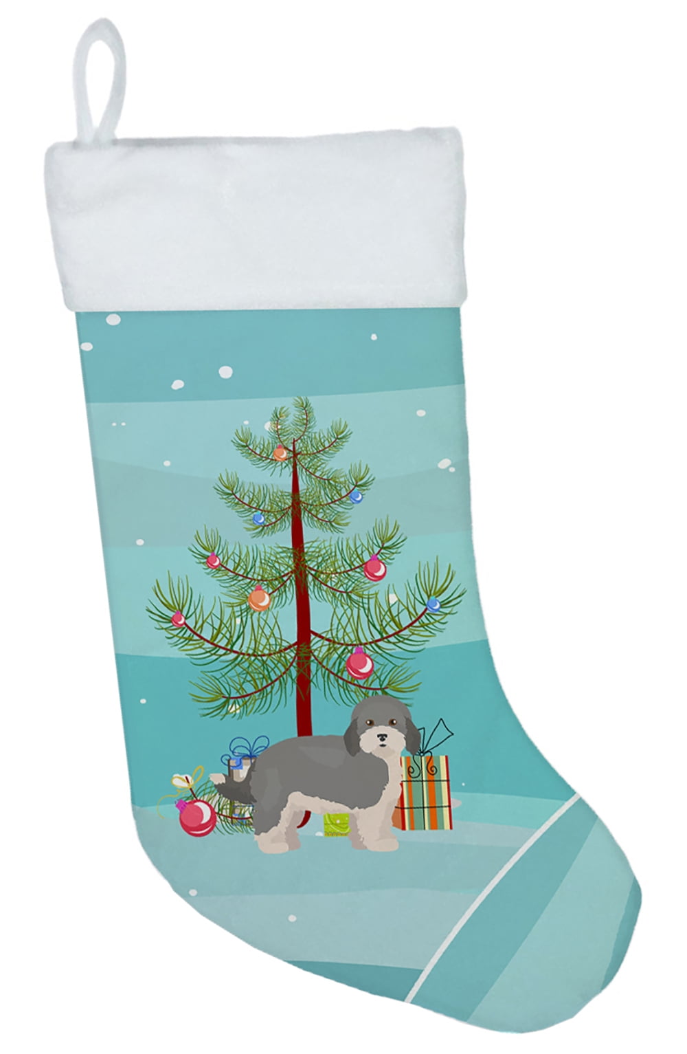 CK3841CS Havapoo No.2 Christmas Tree Christmas Stocking