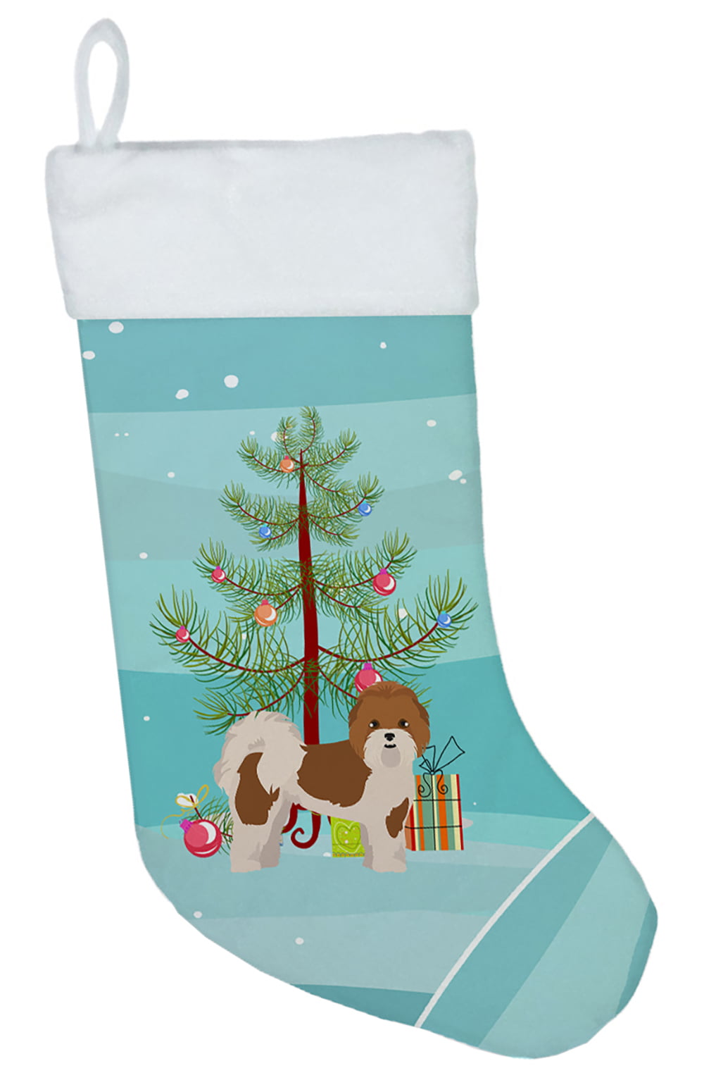 Mal-Shi Christmas Tree Christmas Stocking