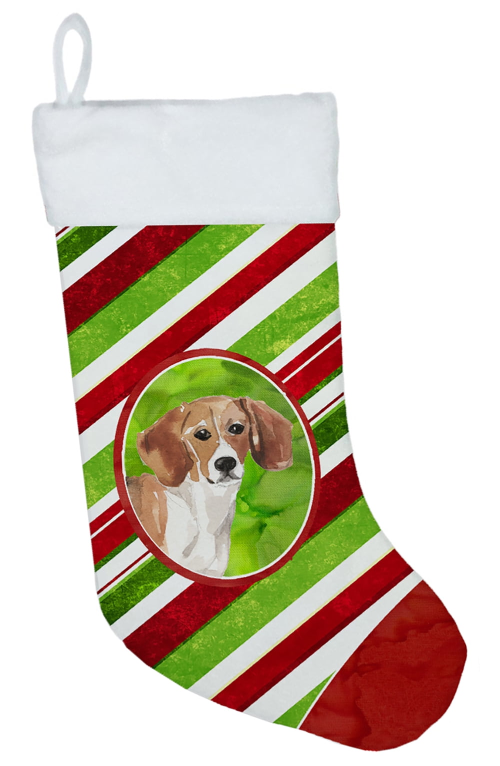 Christmas Snowflakes Beagle Christmas Stocking