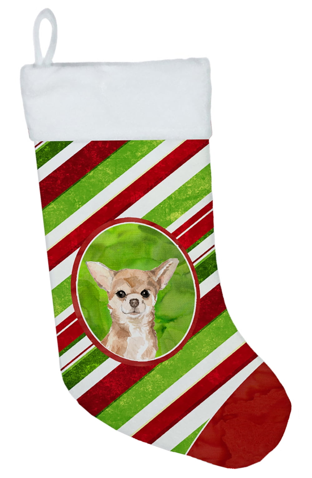 Christmas Snowflakes Chihuahua Christmas Stocking