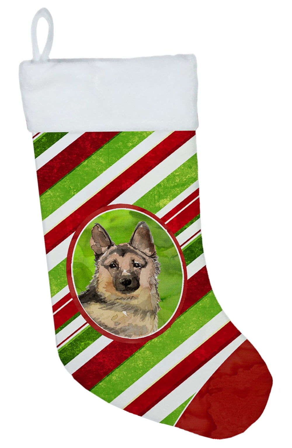 Christmas Snowflakes German Shepherd Christmas Stocking