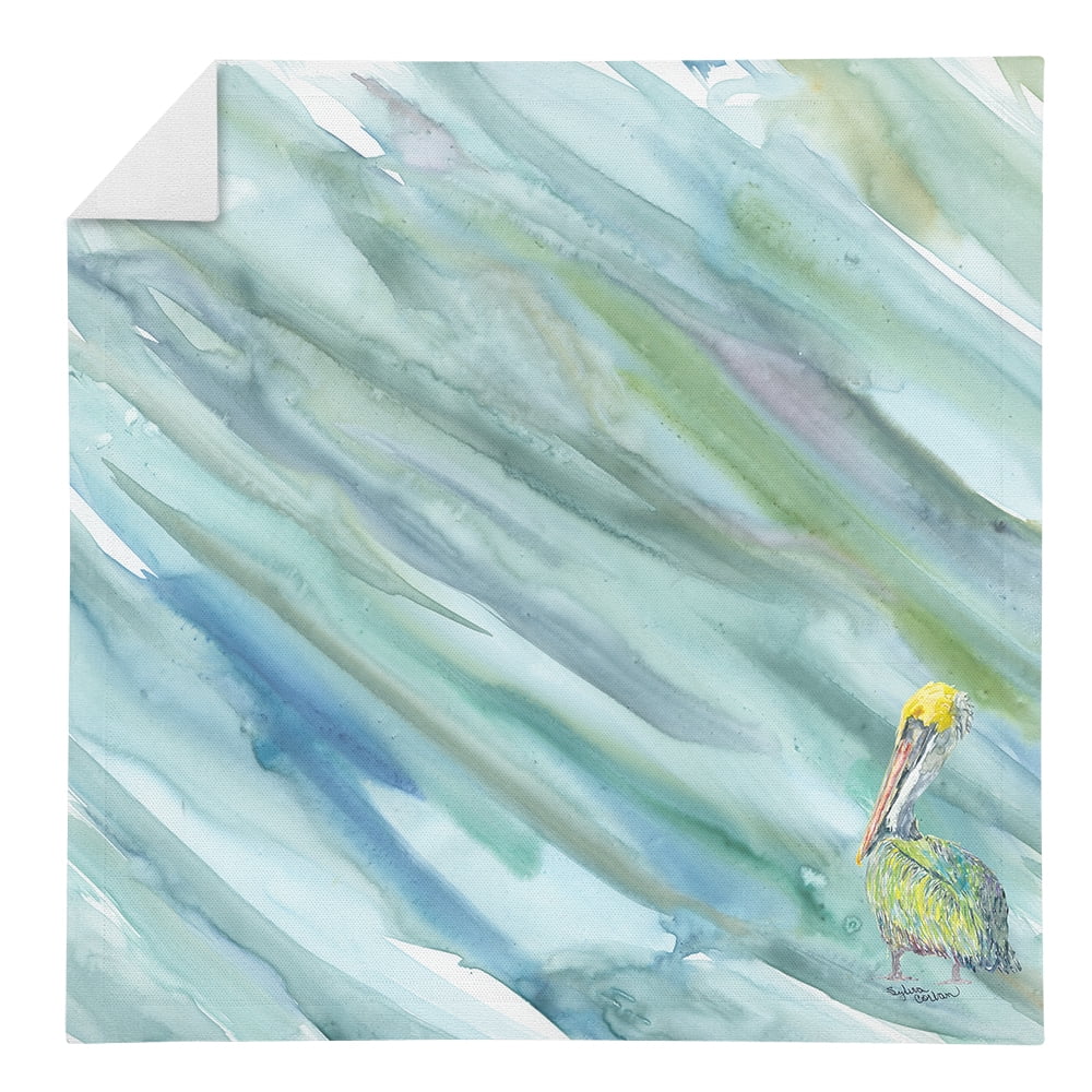 Picture of Carolines Treasures SC2051NAP Pelican on Blue Napkin