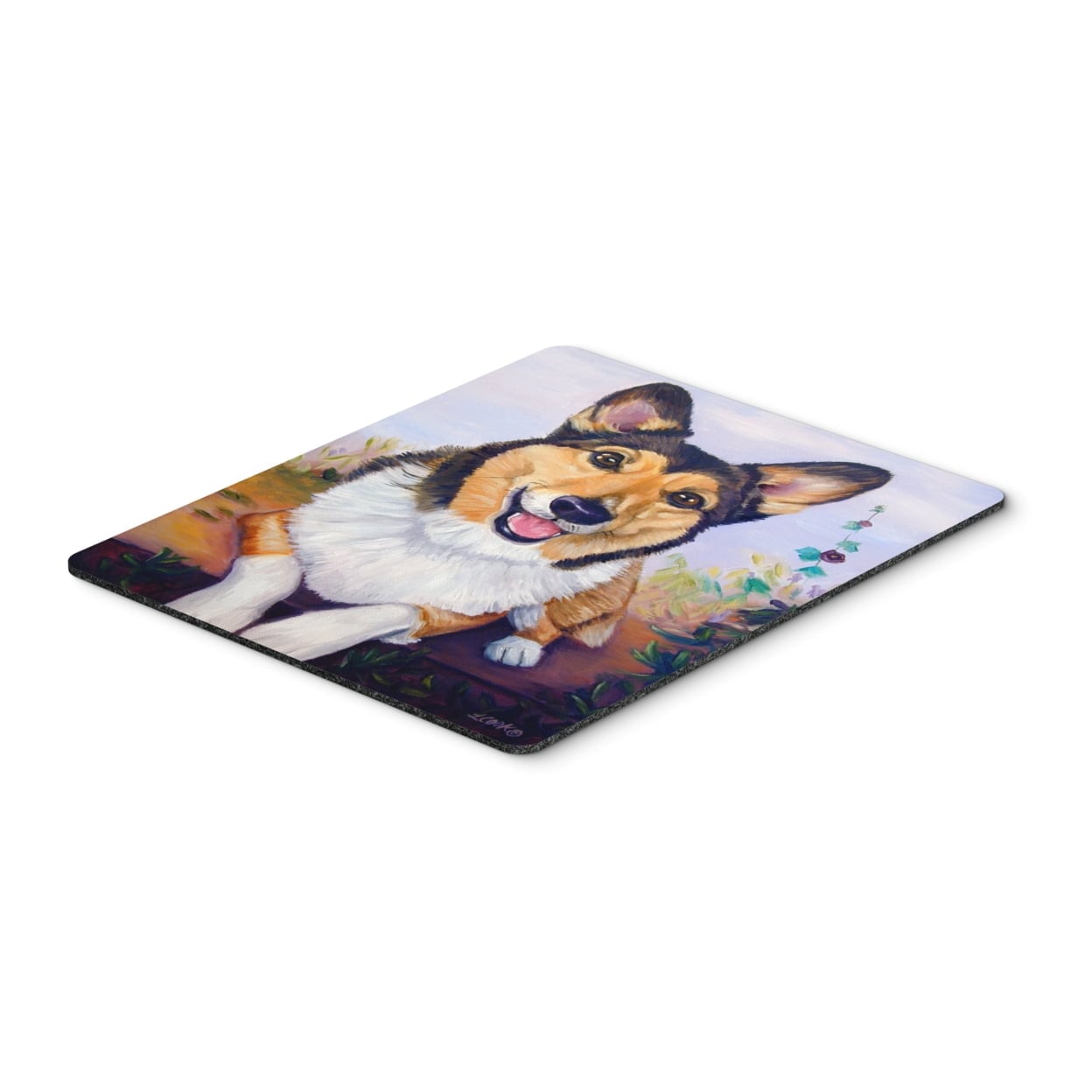 Pembroke Corgi Waiting Mouse Pad, Hot Pad or Trivet