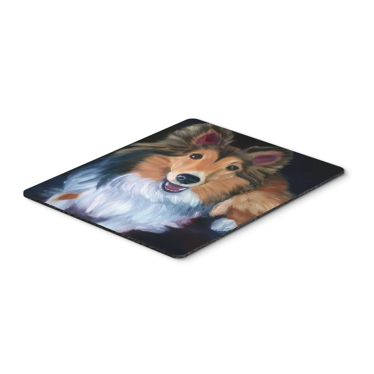 Sheltie Stand Off Mouse Pad, Hot Pad or Trivet