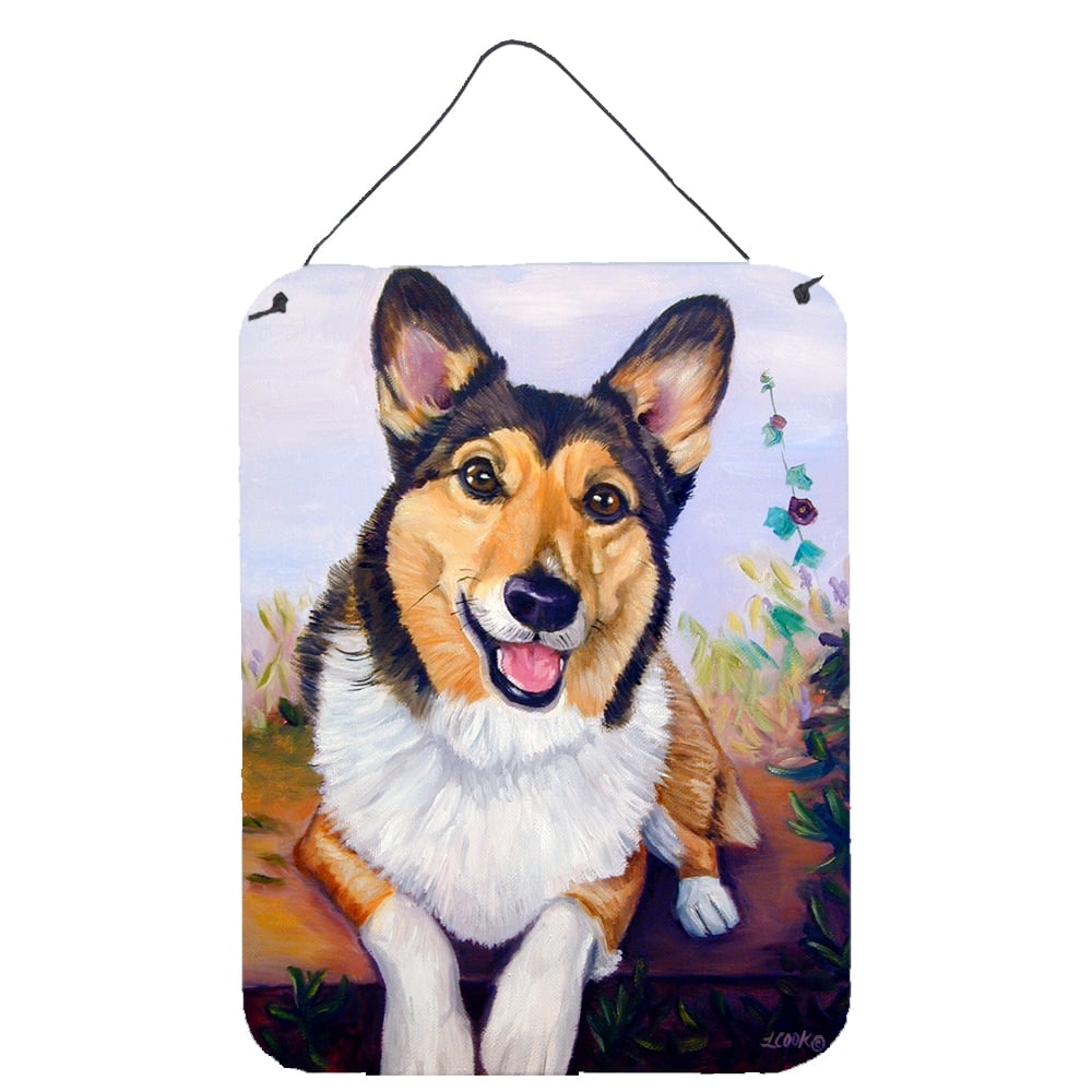 Pembroke Corgi Waiting Wall or Door Hanging Prints