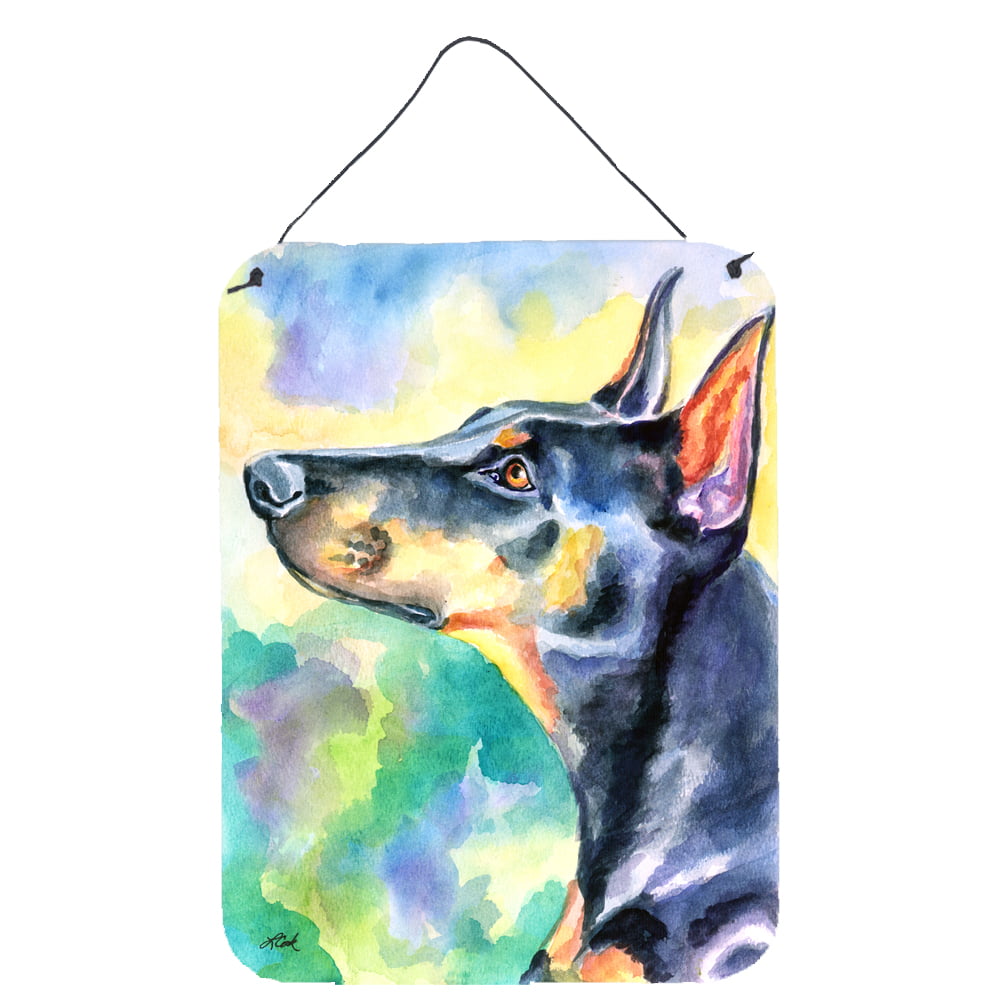 Watercolor Doberman Wall or Door Hanging Prints