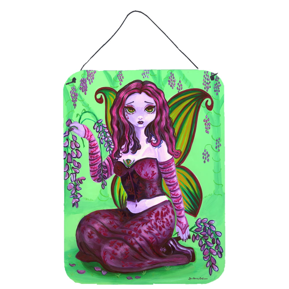 Fairy Lady Wisteria Wall or Door Hanging Prints