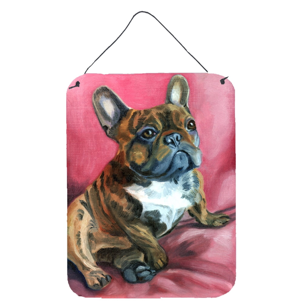 French Bulldog Snuggle Wall or Door Hanging Prints
