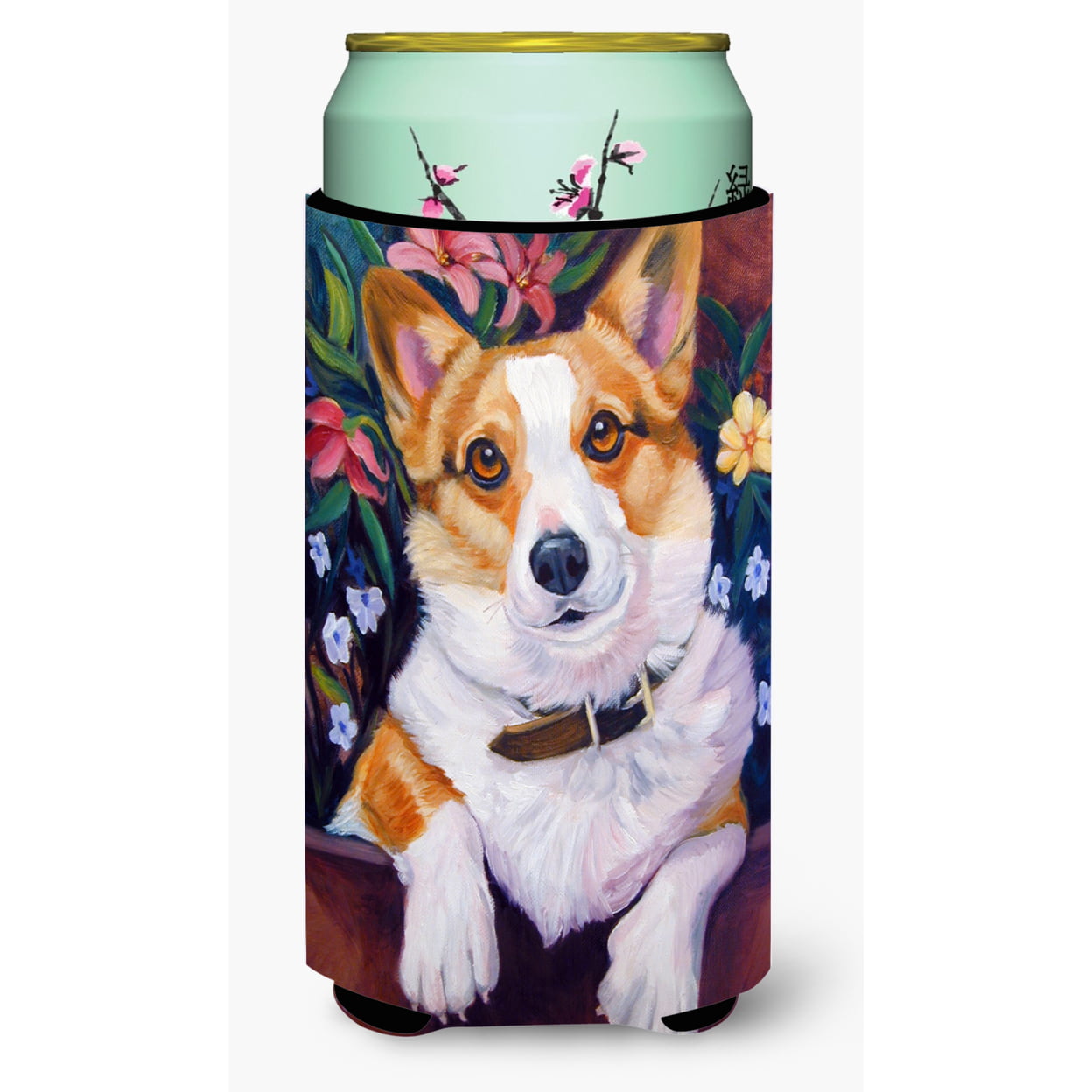 Can I help you Corgi Tall Boy Beverage Insulator Hugger