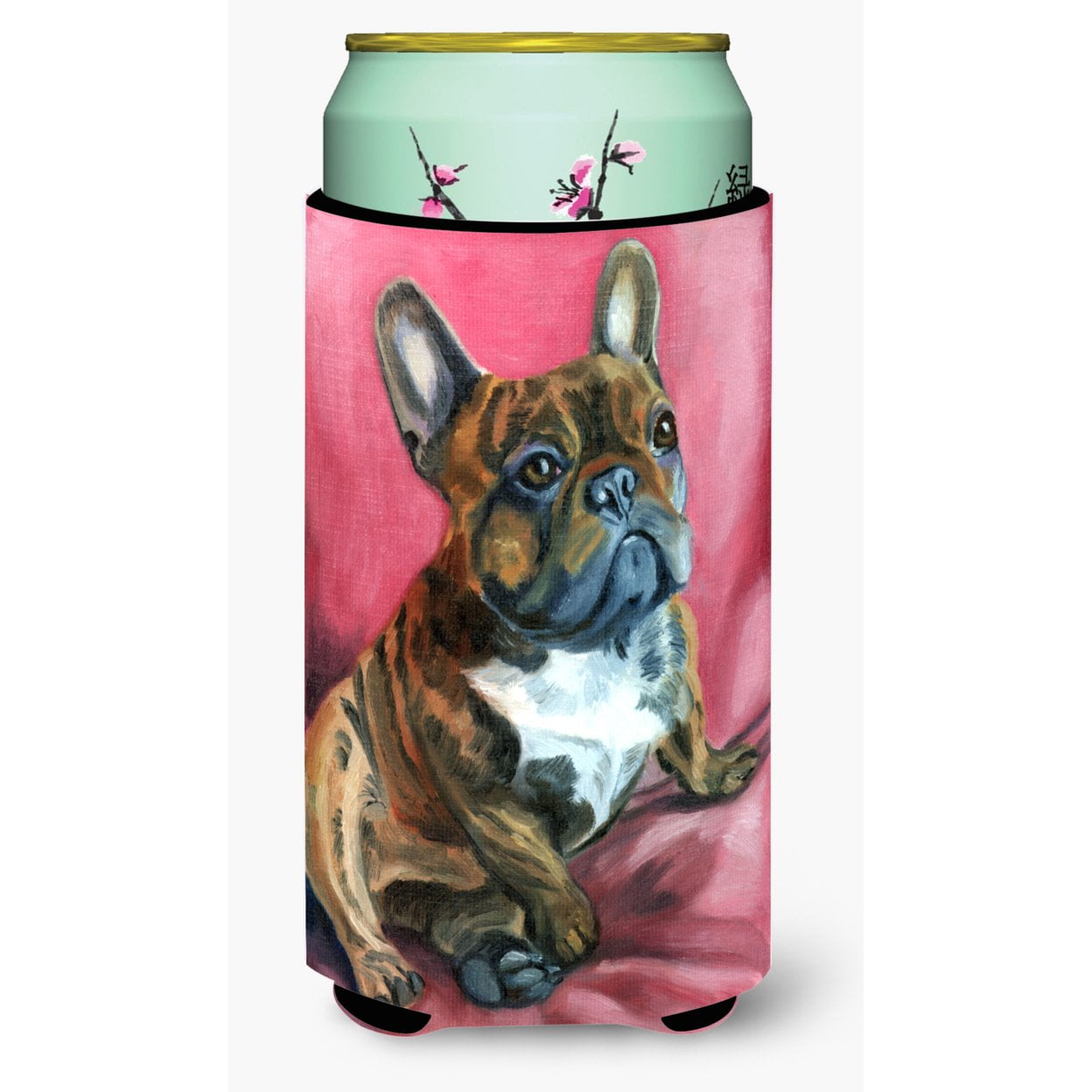 French Bulldog Snuggle Tall Boy Beverage Insulator Hugger