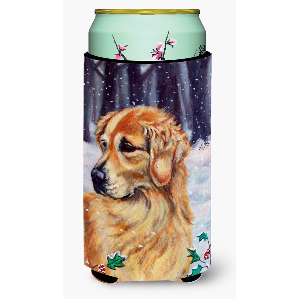Golden Retriver Holly Tall Boy Beverage insulator Hugger