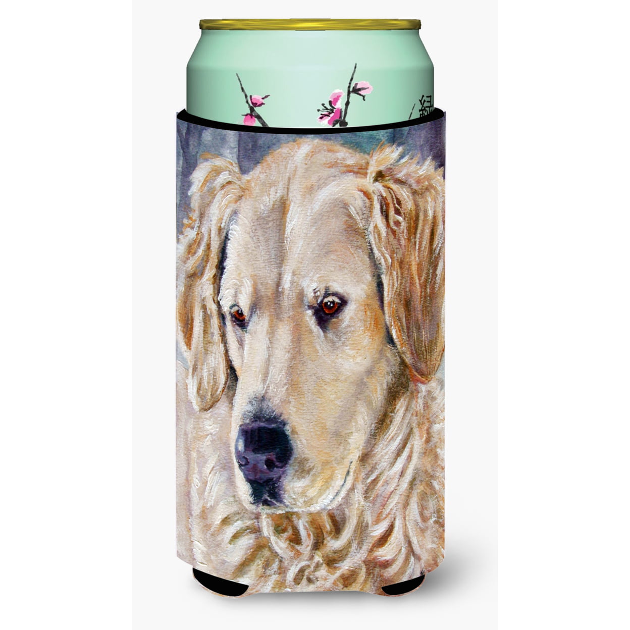 Golden Retriver Contemplation Tall Boy Beverage insulator Hugger