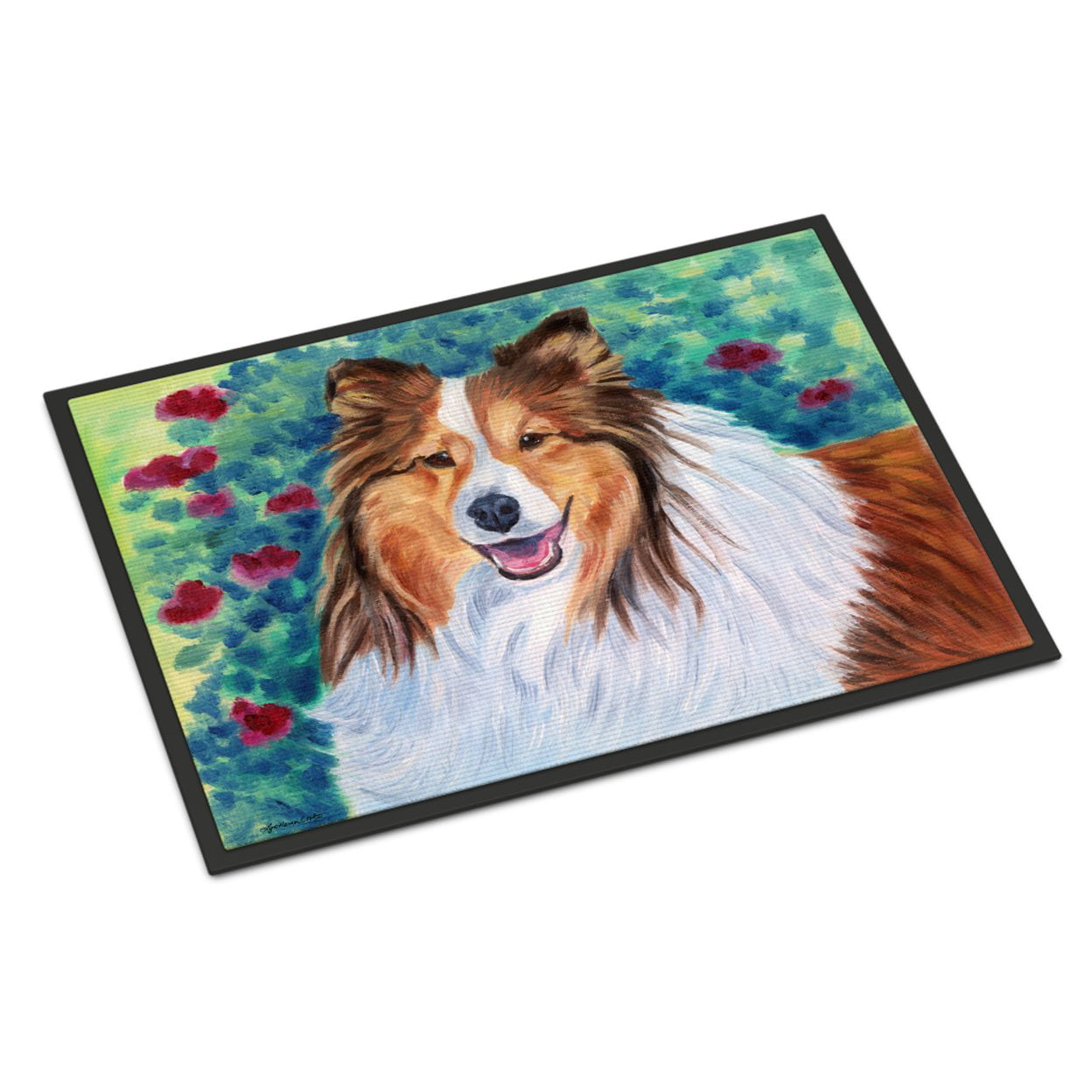 24 x 36 in. Sheltie Indoor or Outdoor Mat