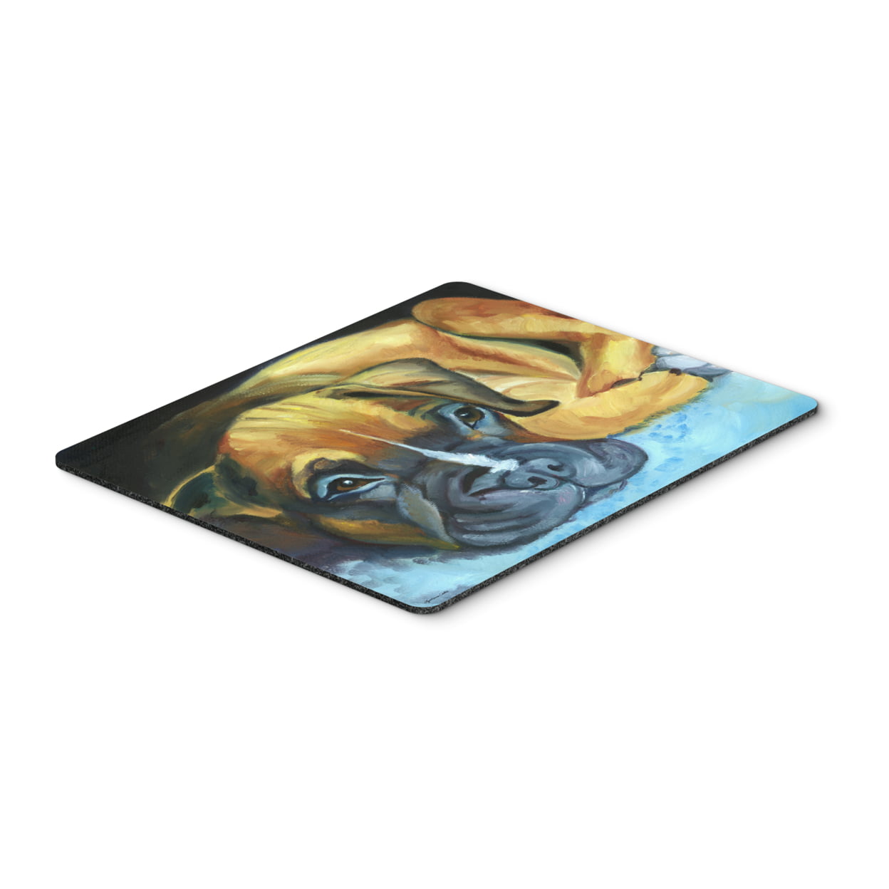 Boxer Pup Mouse Pad, Hot Pad or Trivet