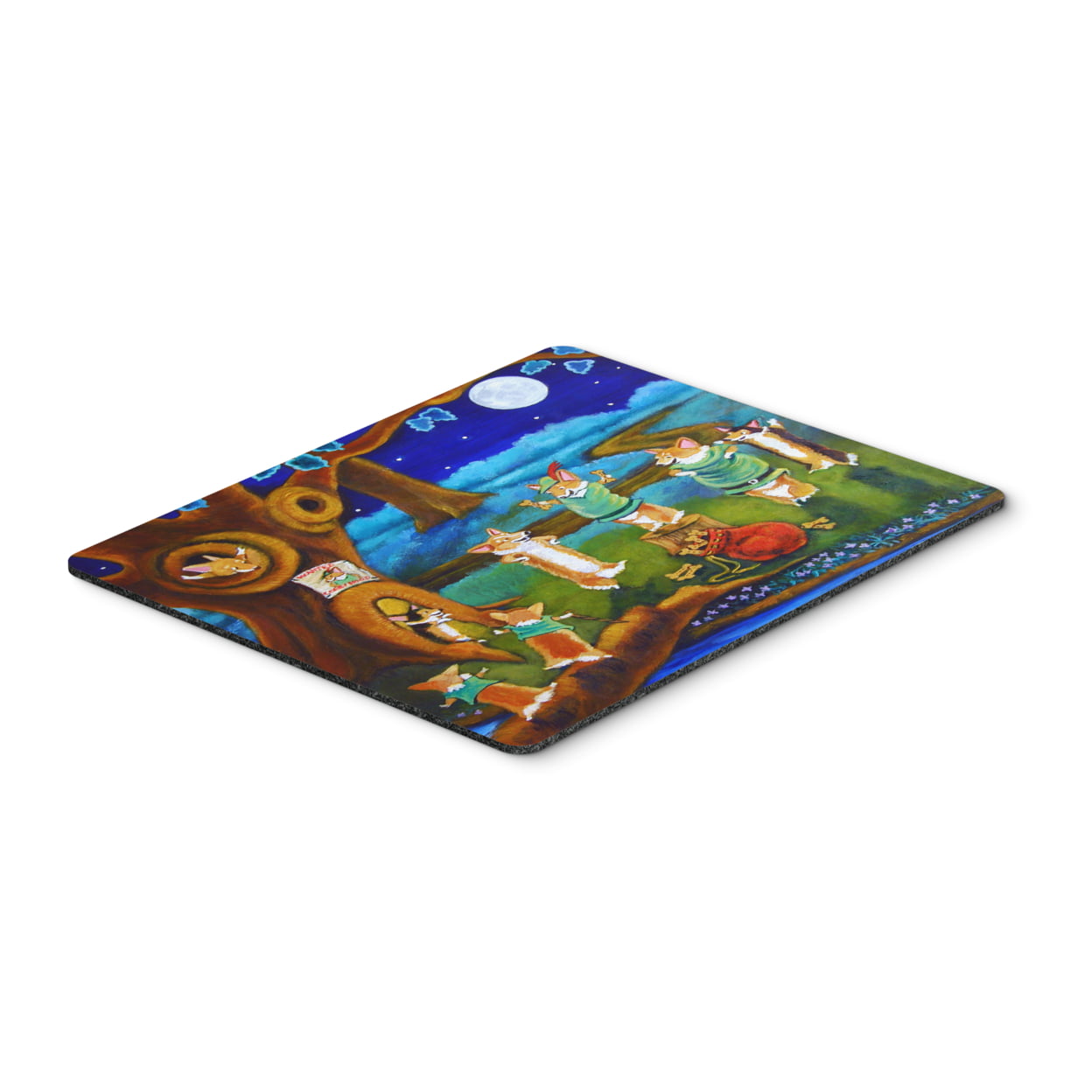 Corgi Robin Hood Mouse Pad, Hot Pad or Trivet