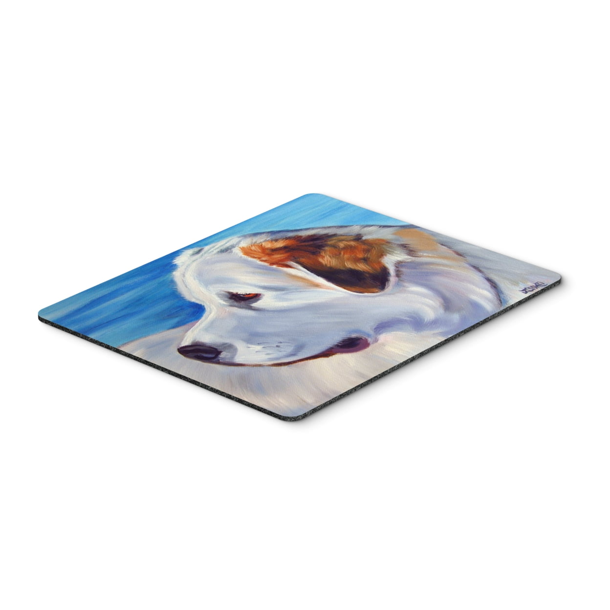 Great Pyrenees at the Beach Mouse Pad, Hot Pad or Trivet