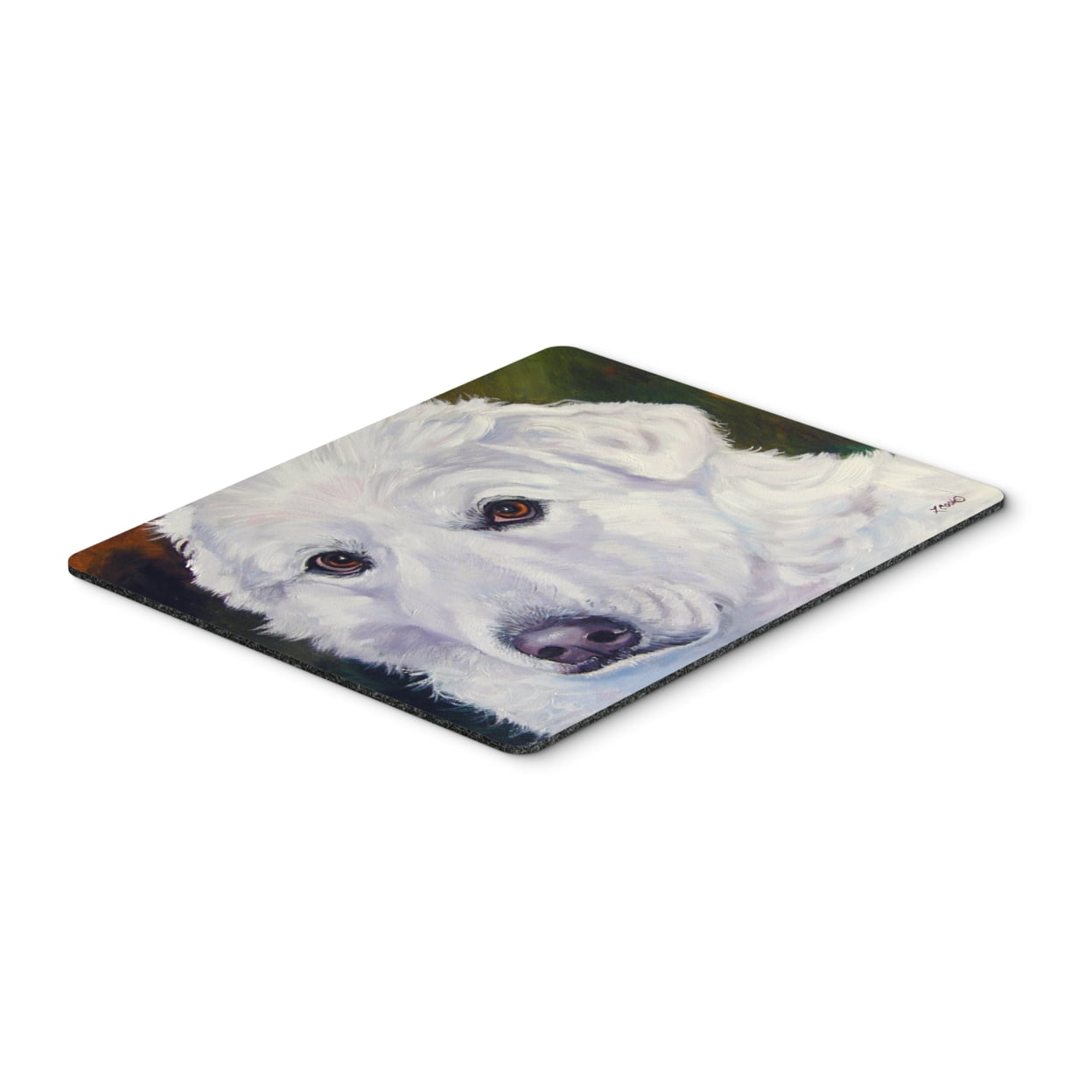 Great Pyrenees Contemplation Mouse Pad, Hot Pad or Trivet