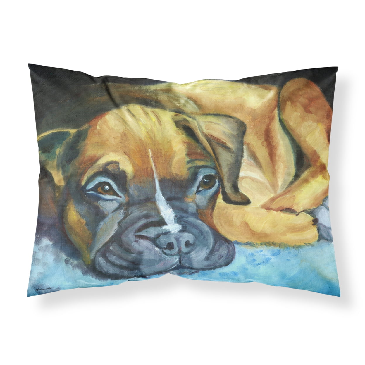 Boxer Pup Fabric Standard Pillowcase