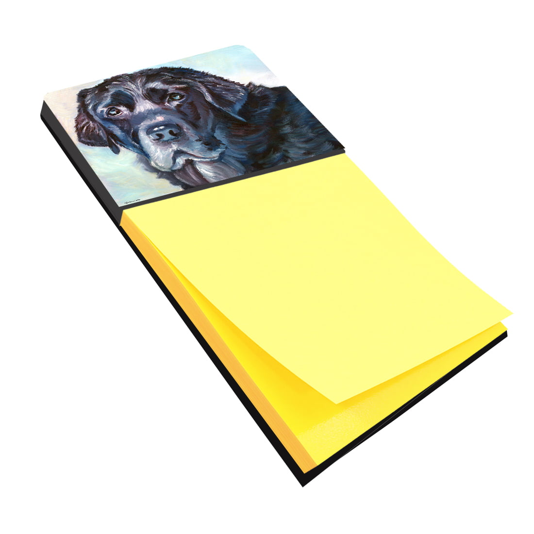 7419SN Black Labrador Face Sticky Note Holder