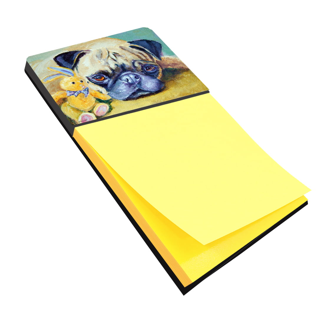 7423SN Pug Bunny Rabbit Sticky Note Holder