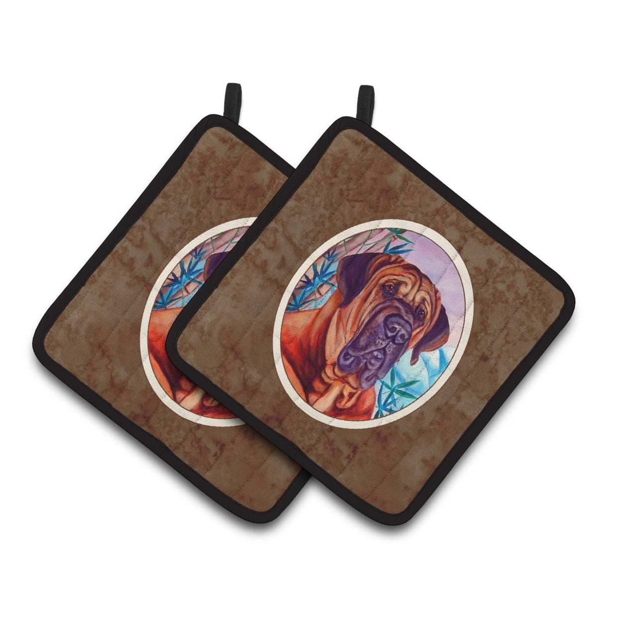 Picture of Carolines Treasures 7116PTHD Tosa Inu Pair of Pot Holders