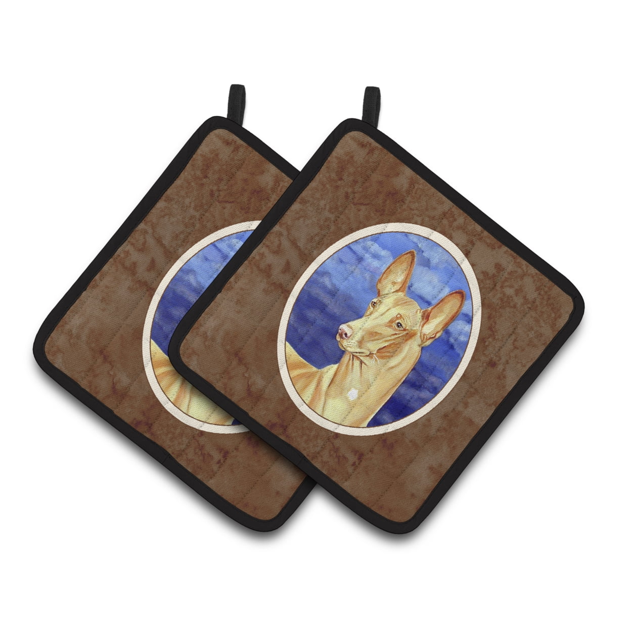 Picture of Carolines Treasures 7044PTHD Pharaoh Hound Pair of Pot Holders