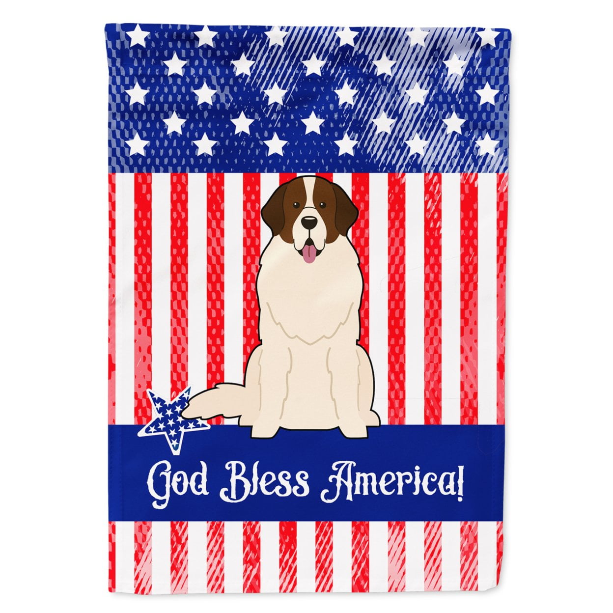 BB3022GF Patriotic USA Moscow Watchdog Garden Size Flag