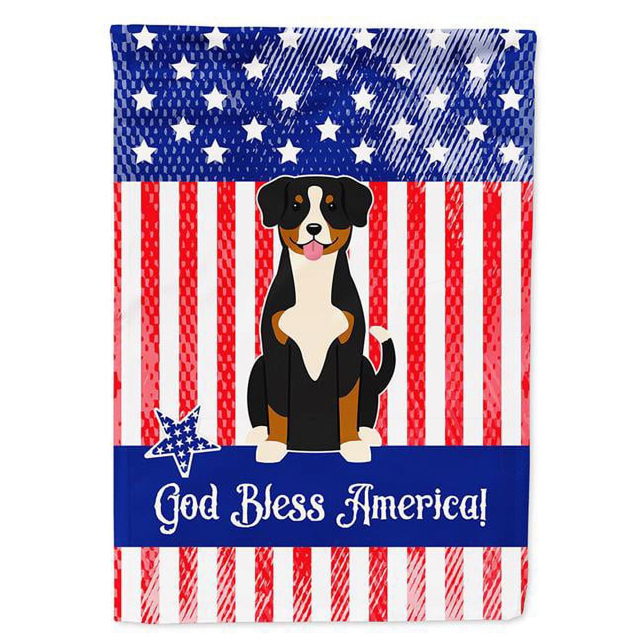 BB3033GF Patriotic USA Entlebucher Garden Size Flag