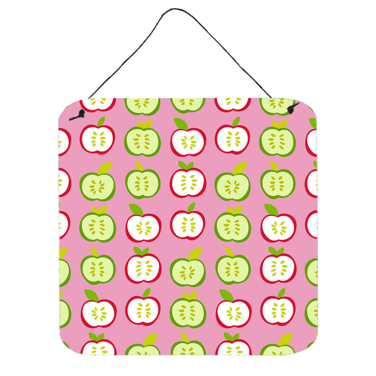 Apples on Pink Wall or Door Hanging Prints