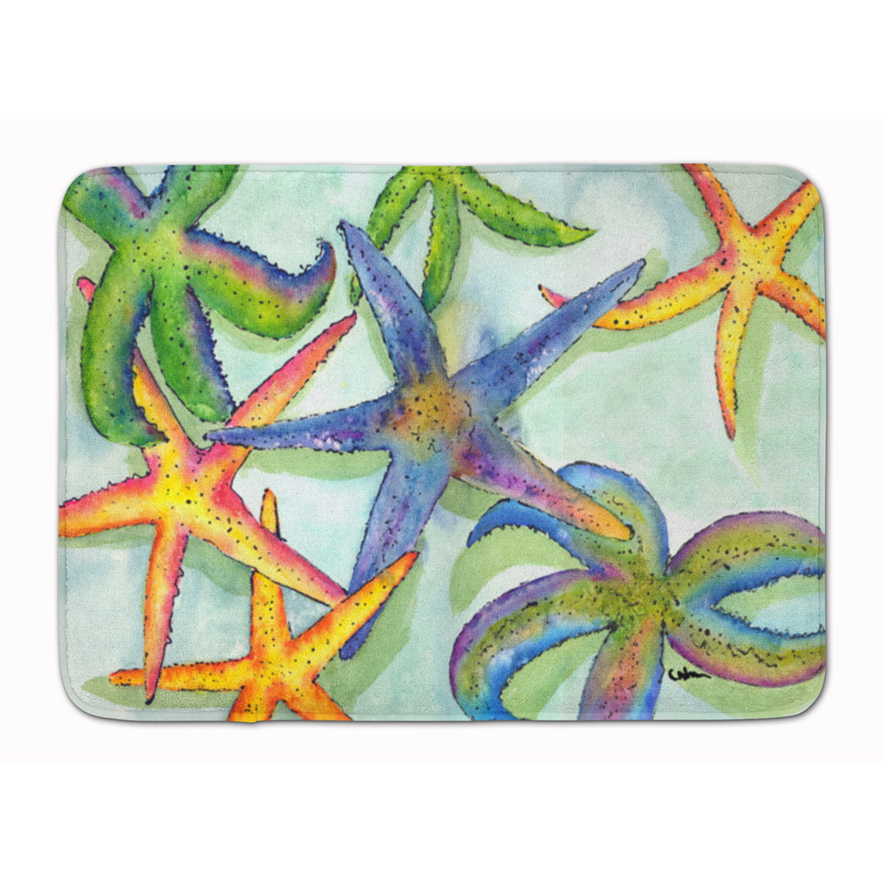 8542-RUG Starfish Machine Washable Memory Foam Mat