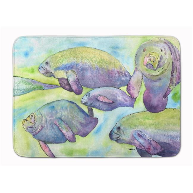 8544-RUG Manatee Machine Washable Memory Foam Mat