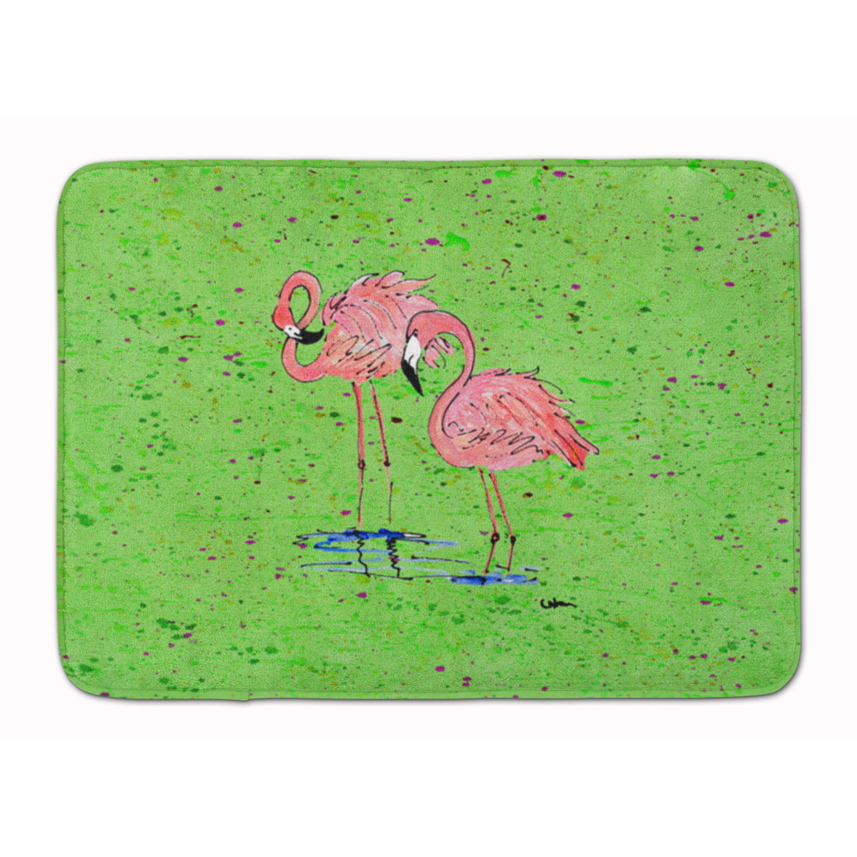 Flamingo Machine Washable Memory Foam Mat