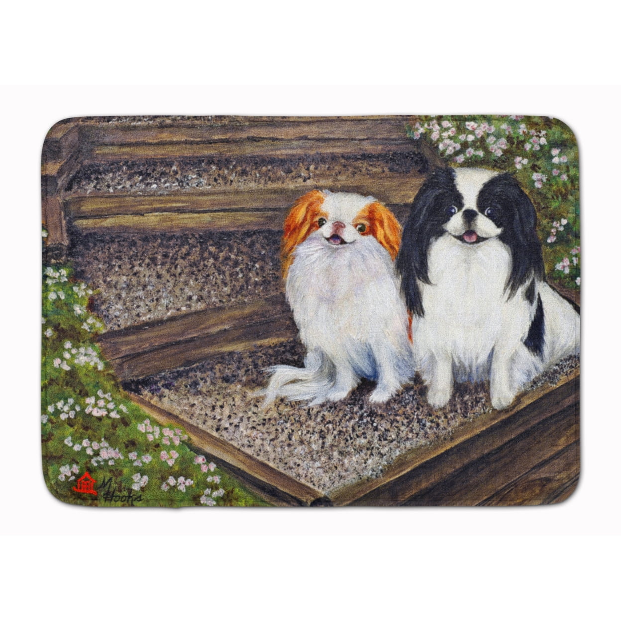 Japanese Chin Daddys Girls Machine Washable Memory Foam Mat