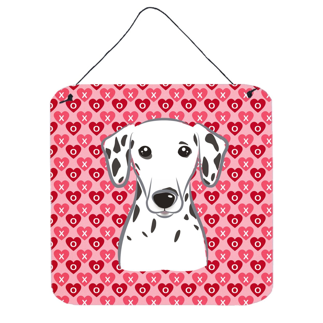 Dalmatian Hearts Wall or Door Hanging Prints
