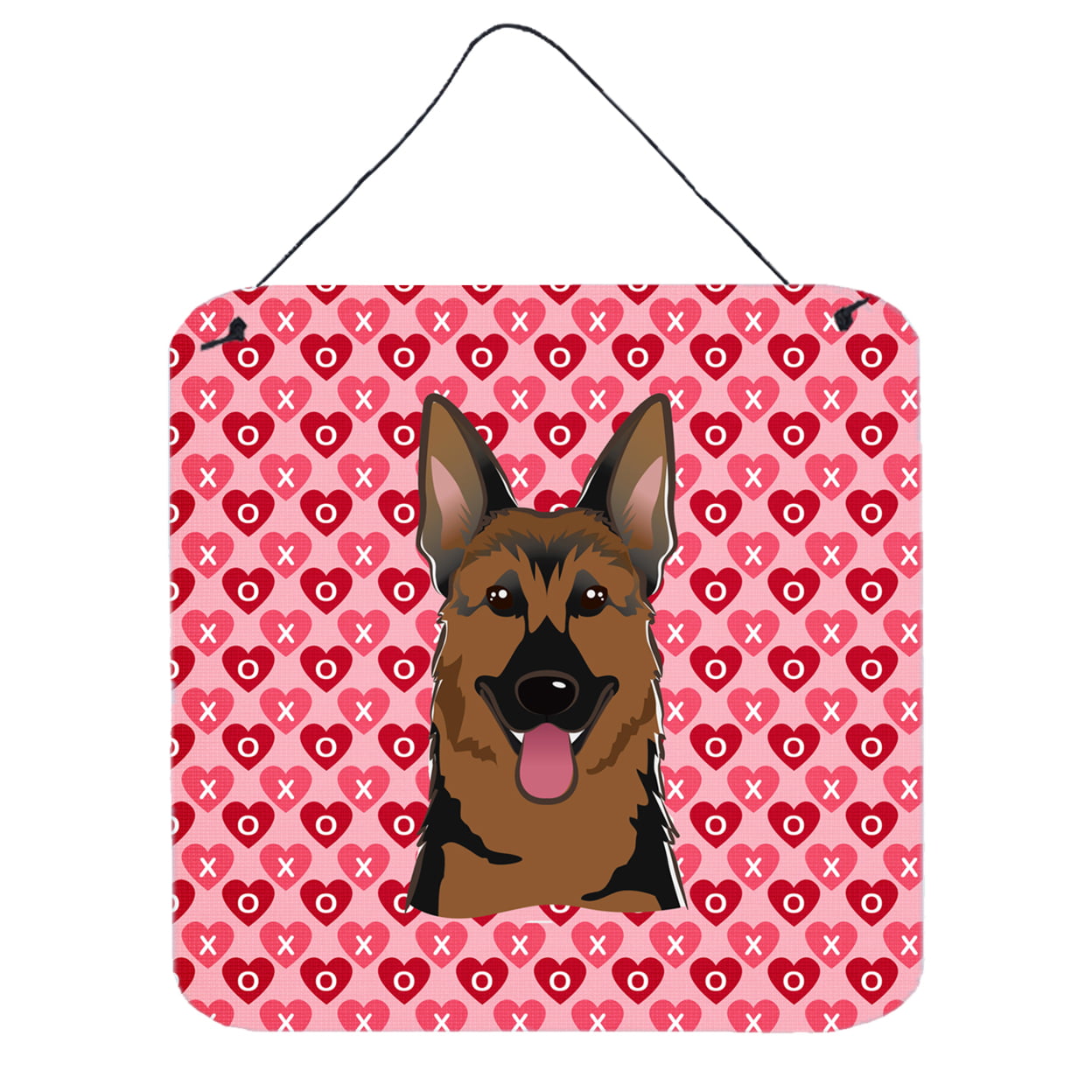 German Shepherd Hearts Wall or Door Hanging Prints