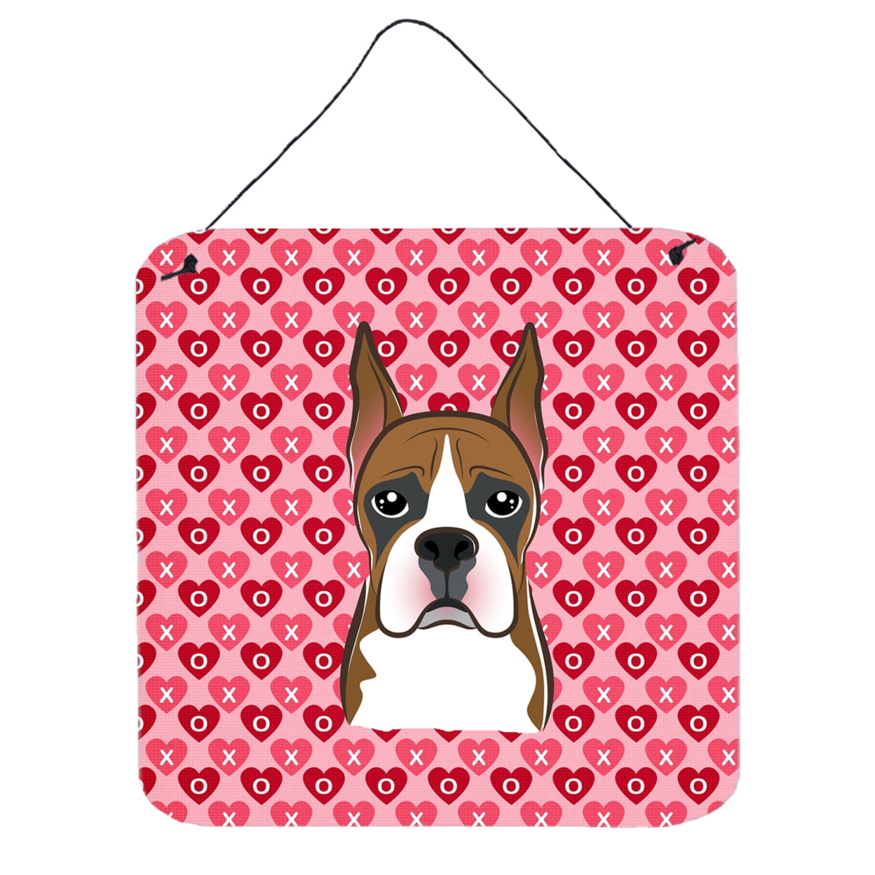 Boxer Hearts Wall or Door Hanging Prints