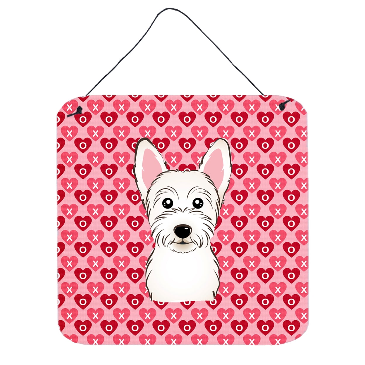 Westie Hearts Wall or Door Hanging Prints