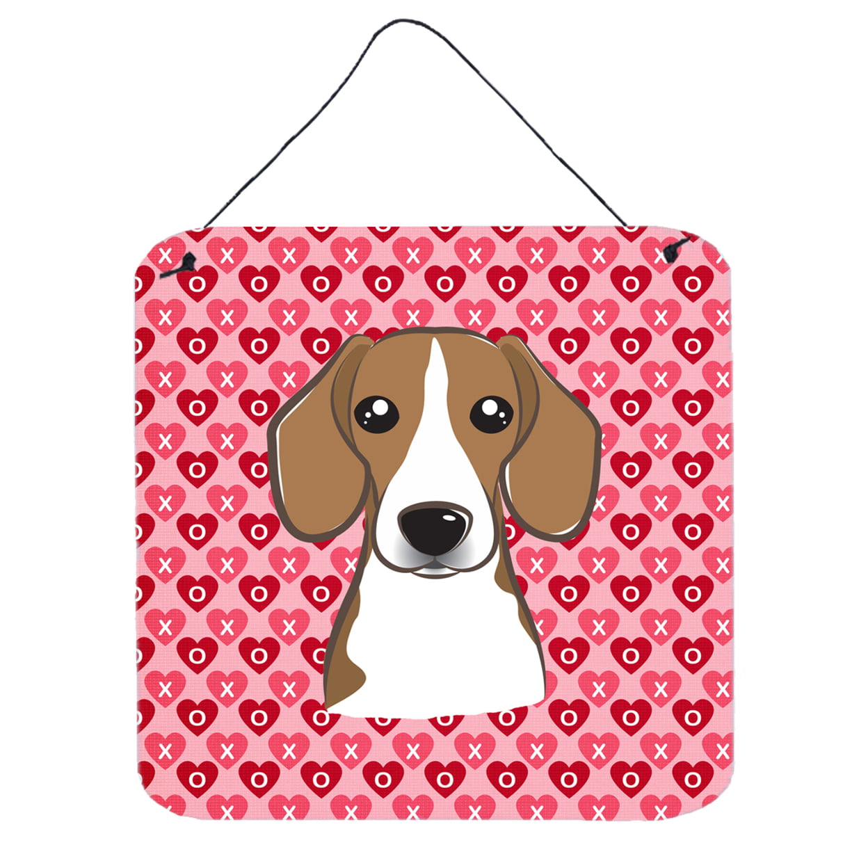 Beagle Hearts Wall or Door Hanging Prints